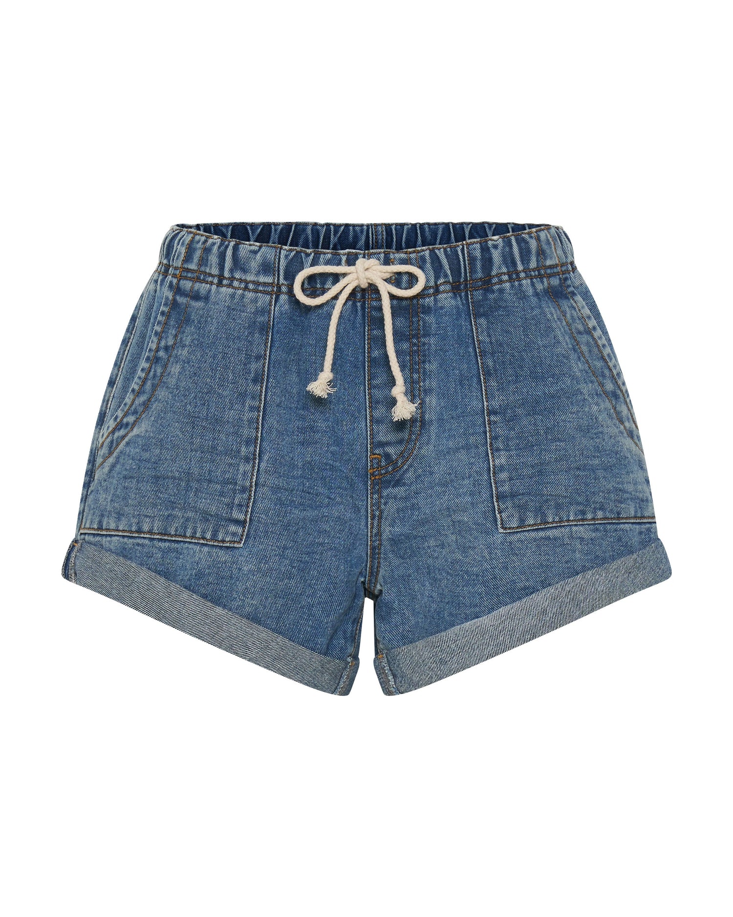 Products HOLLYWOOD SHABBY BANDIT DRAWSTRING BOYFRIEND SHORT