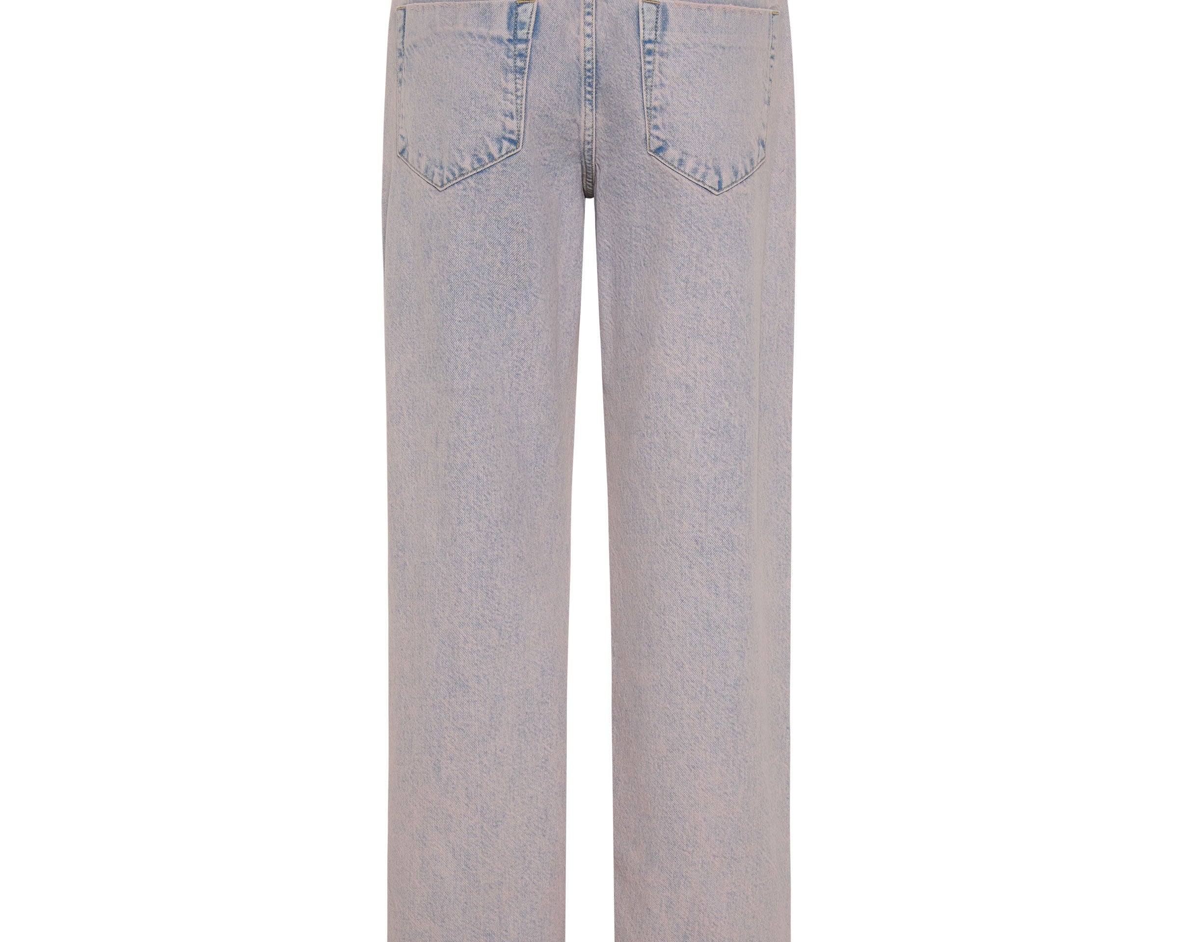 PINK HAZE JACKSON MID WAIST WIDE LEG JEANS