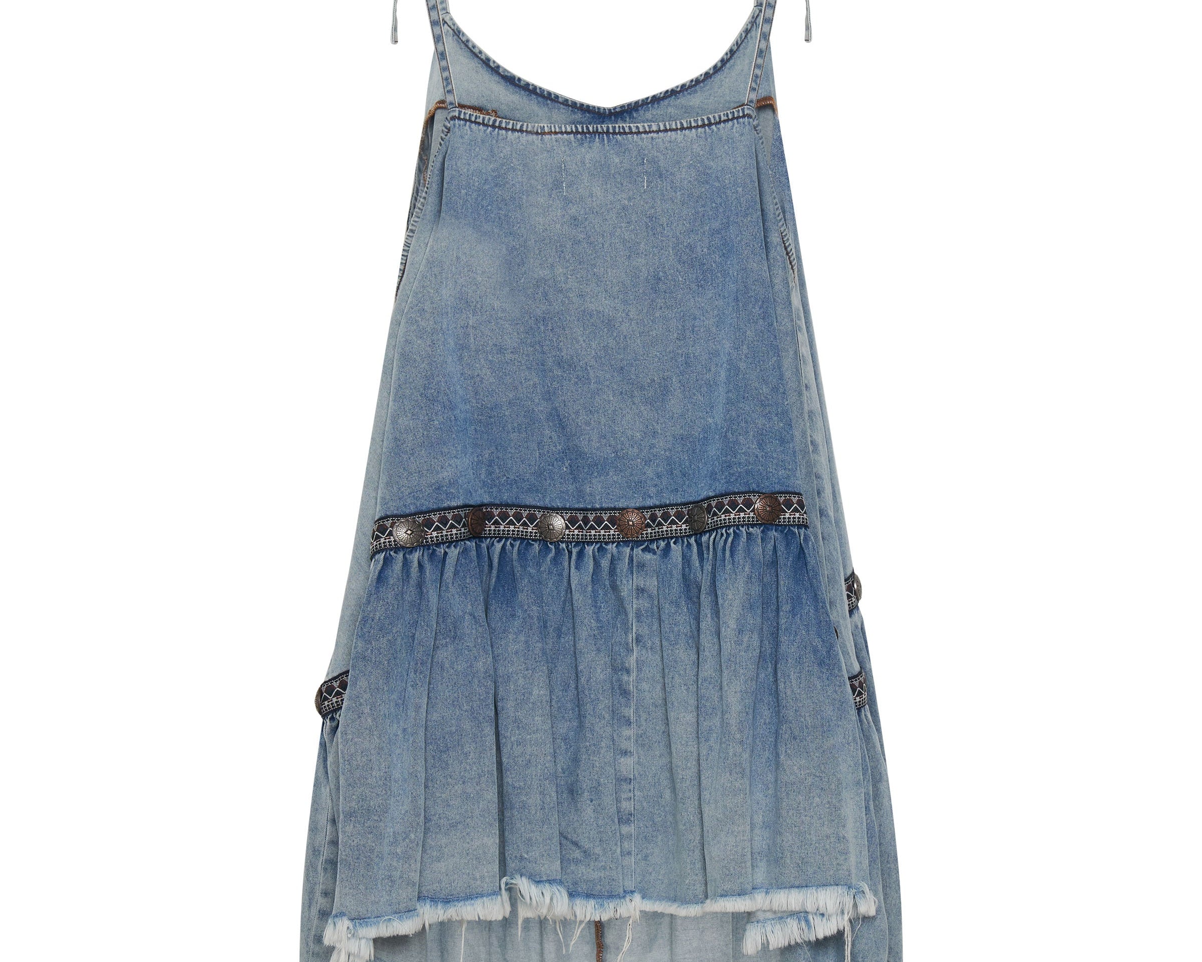 ICONIC HOLLYWOOD HILLS DENIM DRESS