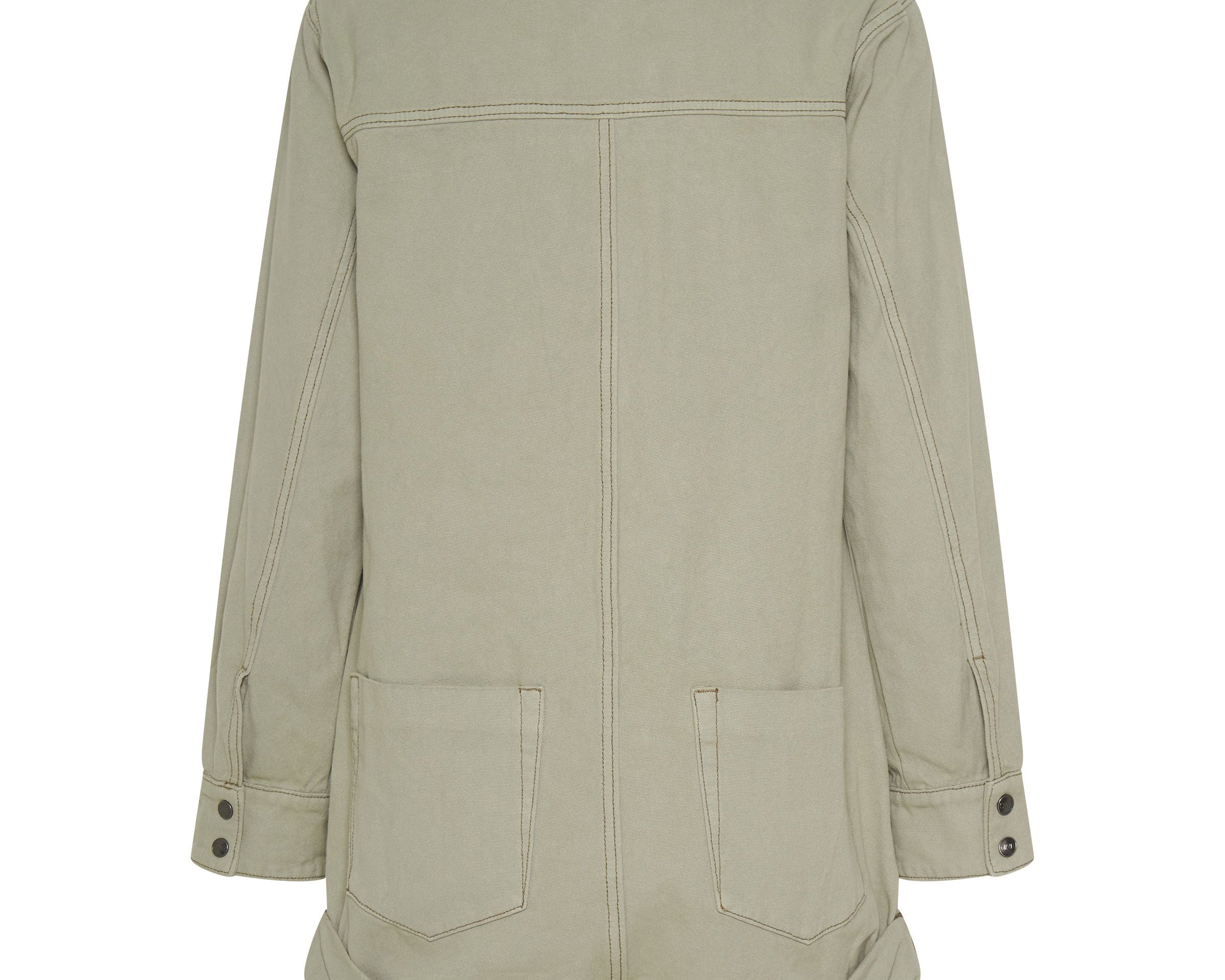 FADED KHAKI CANVAS PROPHECY JUMPSUIT