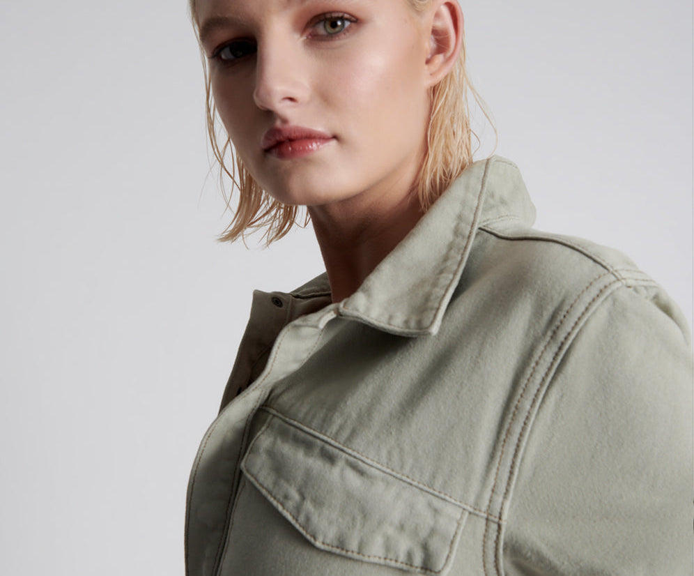 FADED KHAKI CANVAS PROPHECY JUMPSUIT
