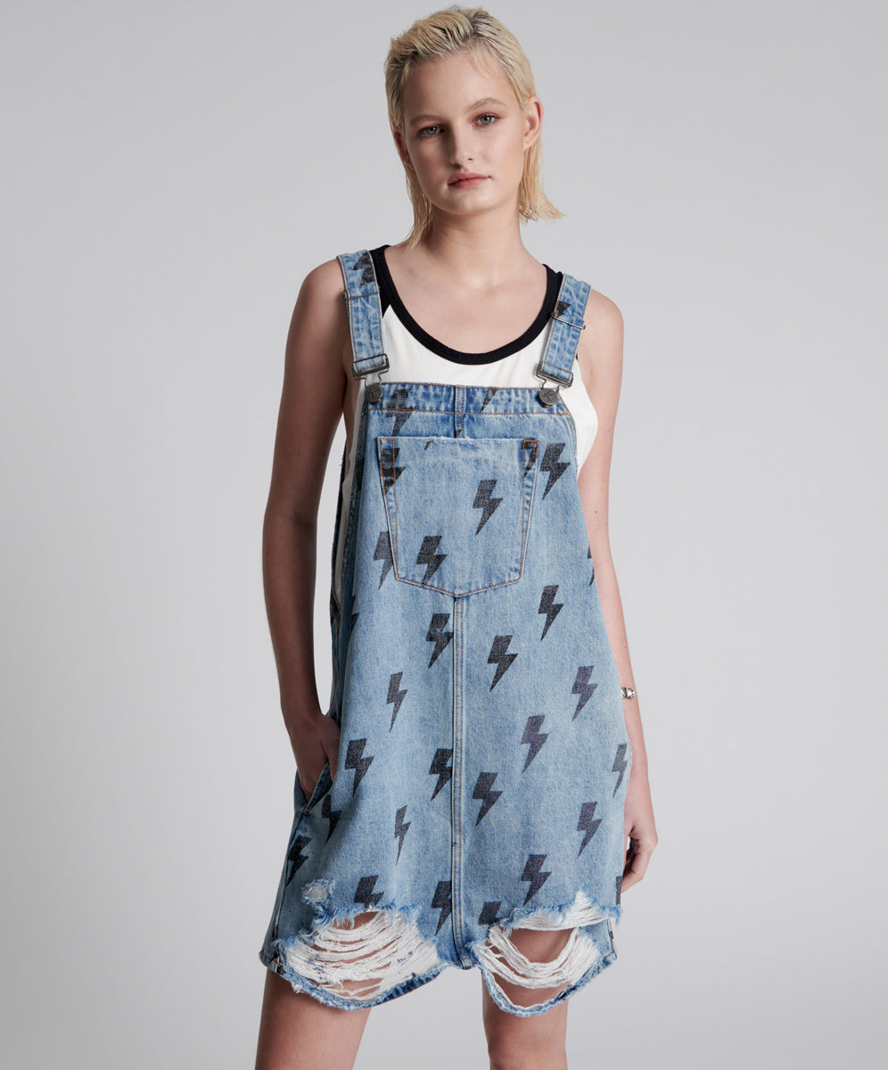 Products BLUE LIGHTNING PINI DENIM DRESS