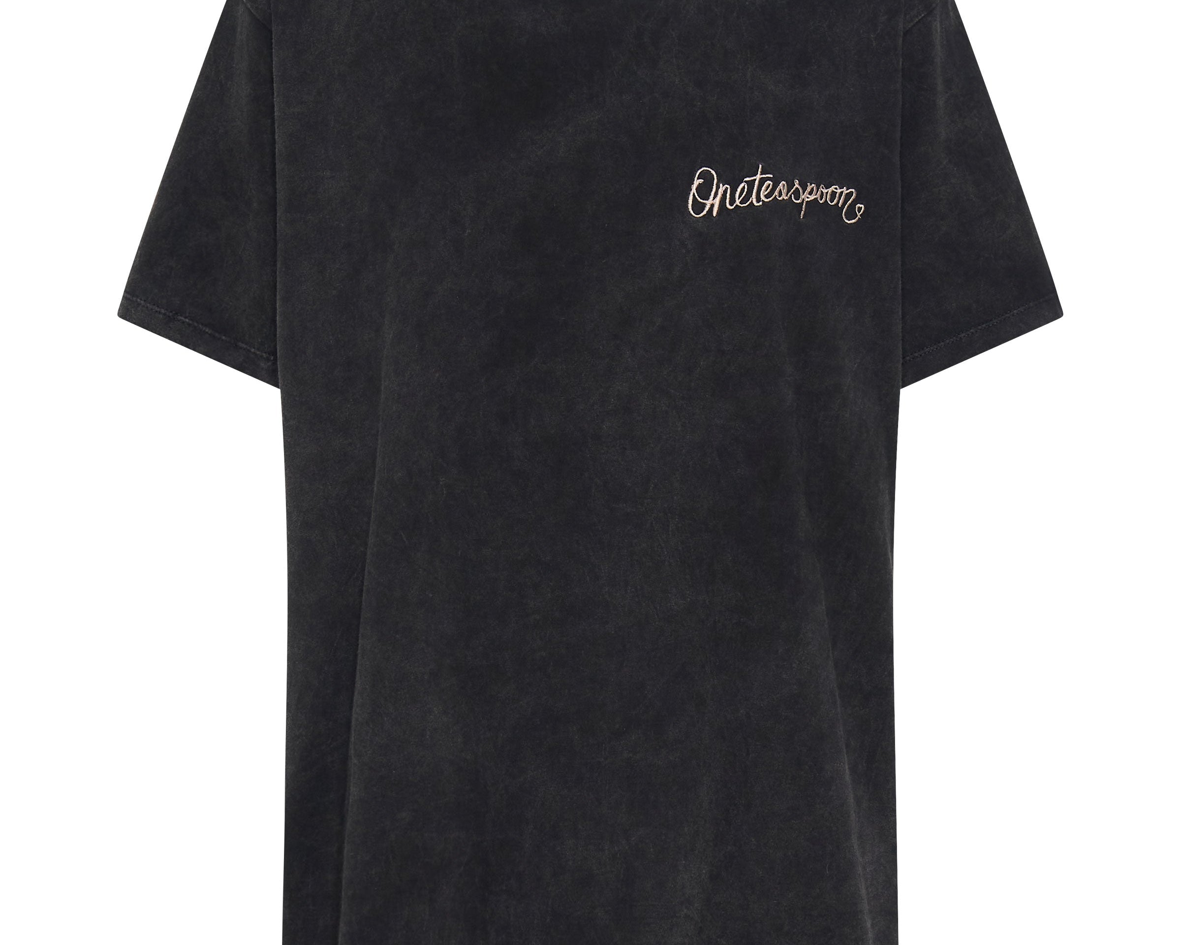 ONE TEASPOON EMBROIDERED UNISEX LOGO TEE