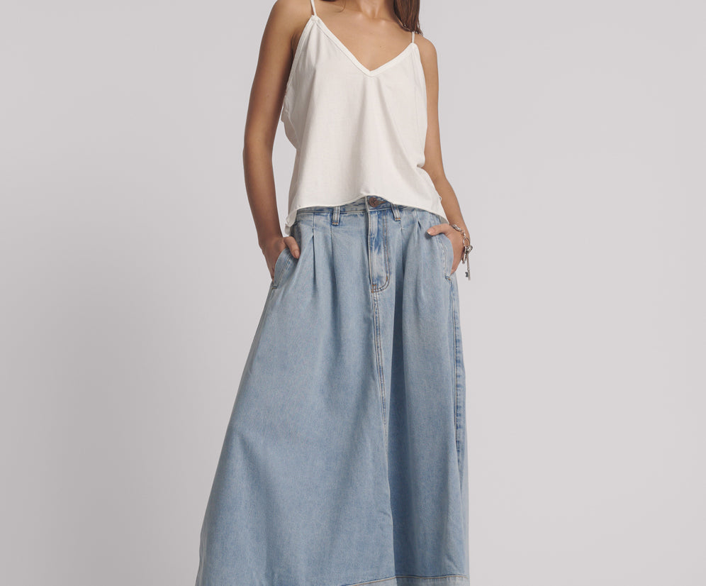 HENDRIXE MAVERICK DENIM SKIRT