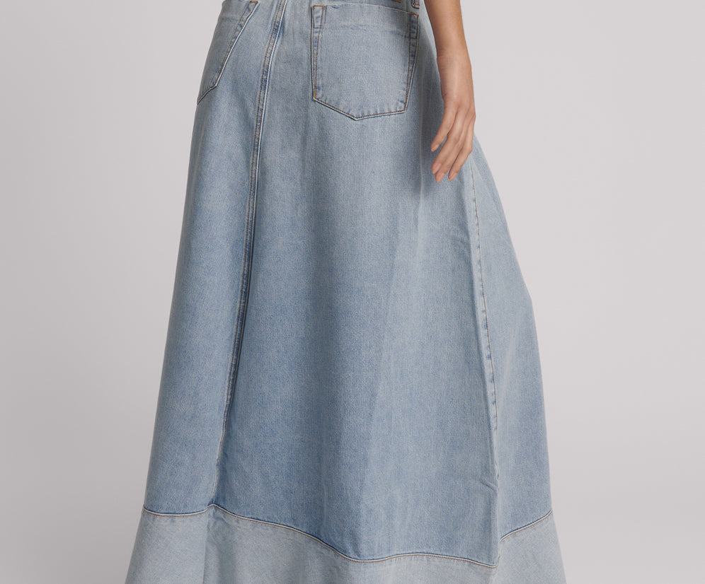 HENDRIXE MAVERICK DENIM SKIRT