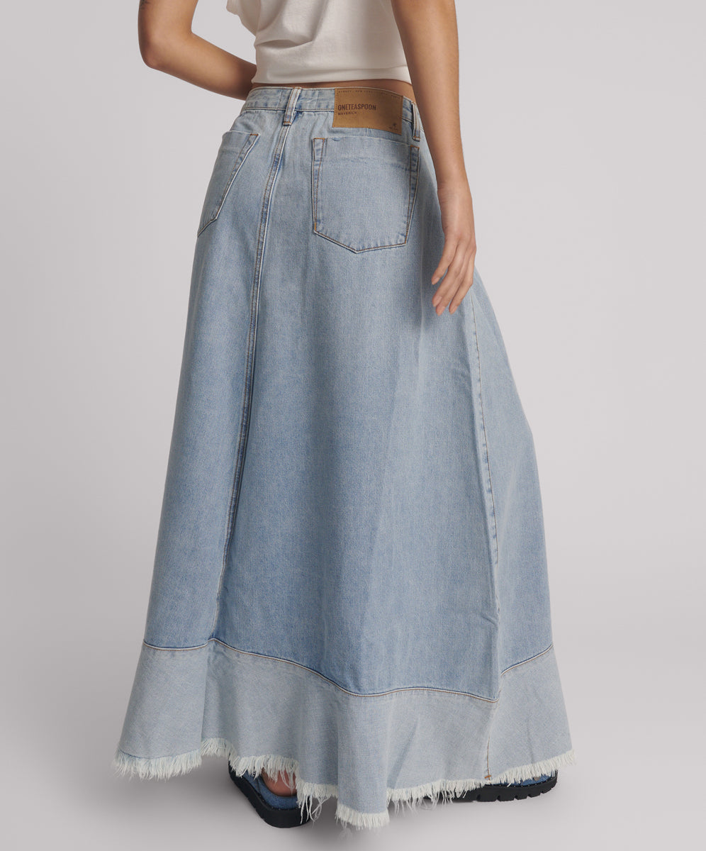 Products HENDRIXE MAVERICK DENIM SKIRT