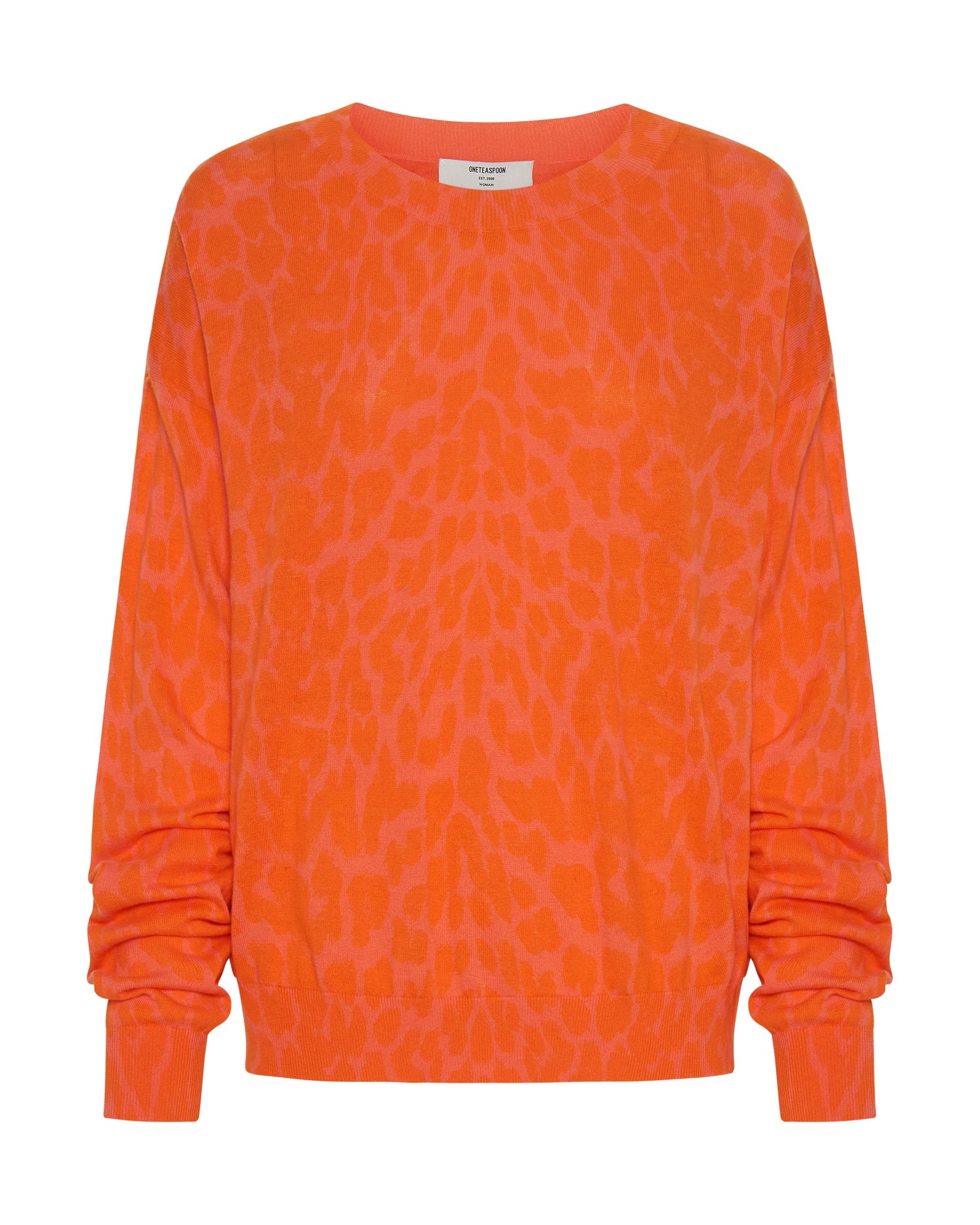 Products NEON LEOPARD KNIT SWEATER
