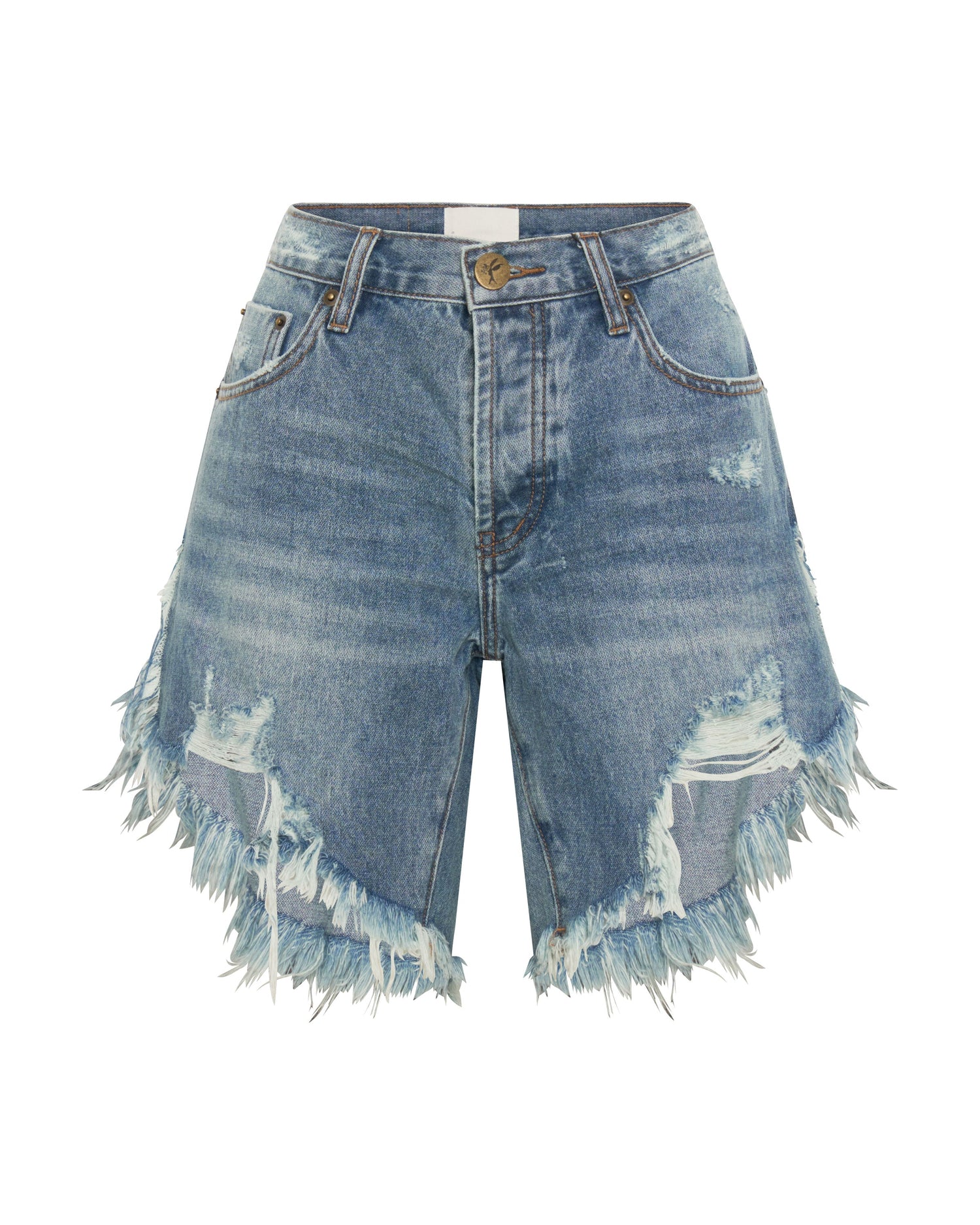 Products COBAINE FRANKIES LONG LENGTH DENIM SHORT