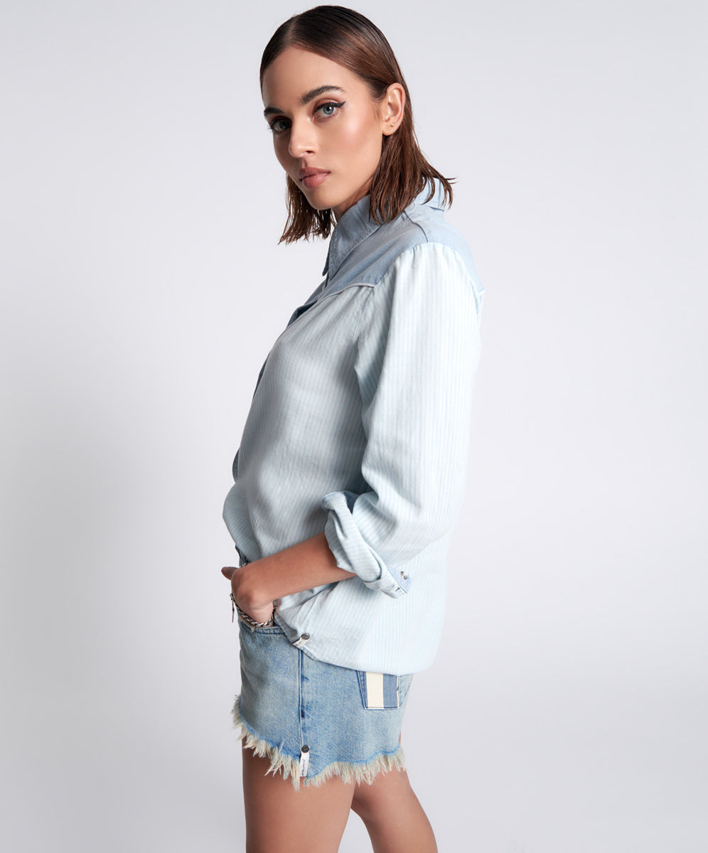 Products LINED UP WESTERN SHIRT