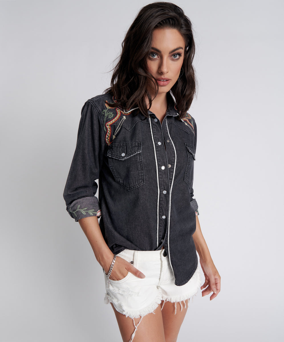 Products DESERT FLOWER WESTERN SHIRT