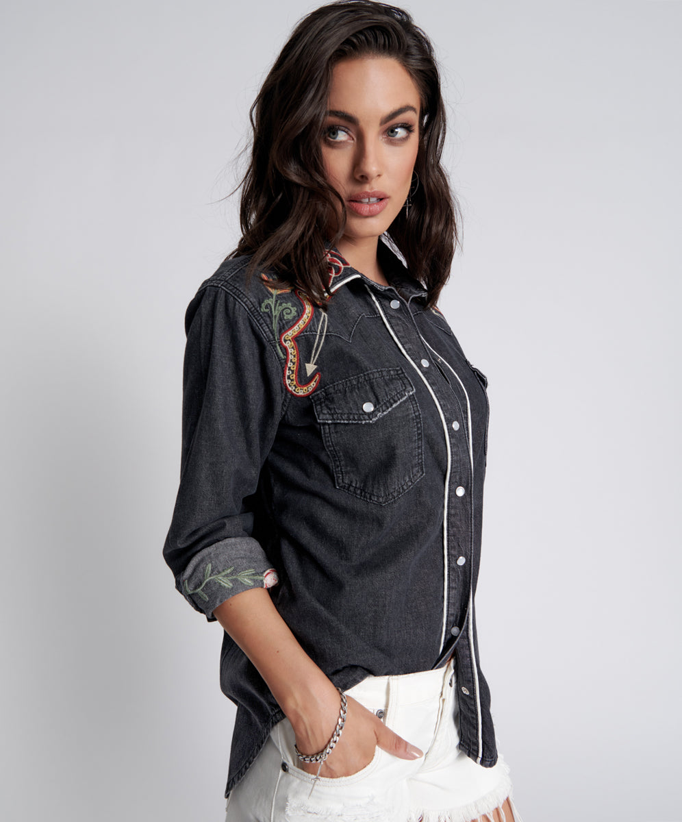 Products DESERT FLOWER WESTERN SHIRT