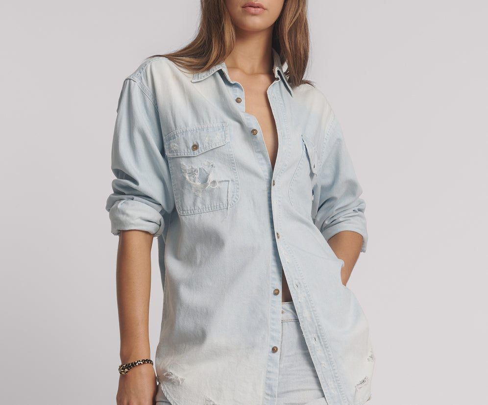 Everyday Chambray Denim Shirt - Classic