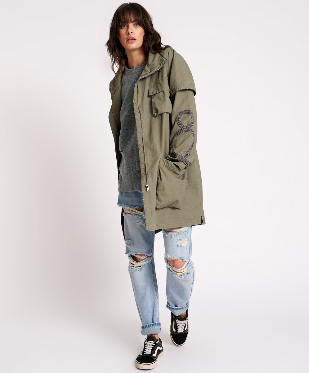 Products CARGO THROWOVER JACKET