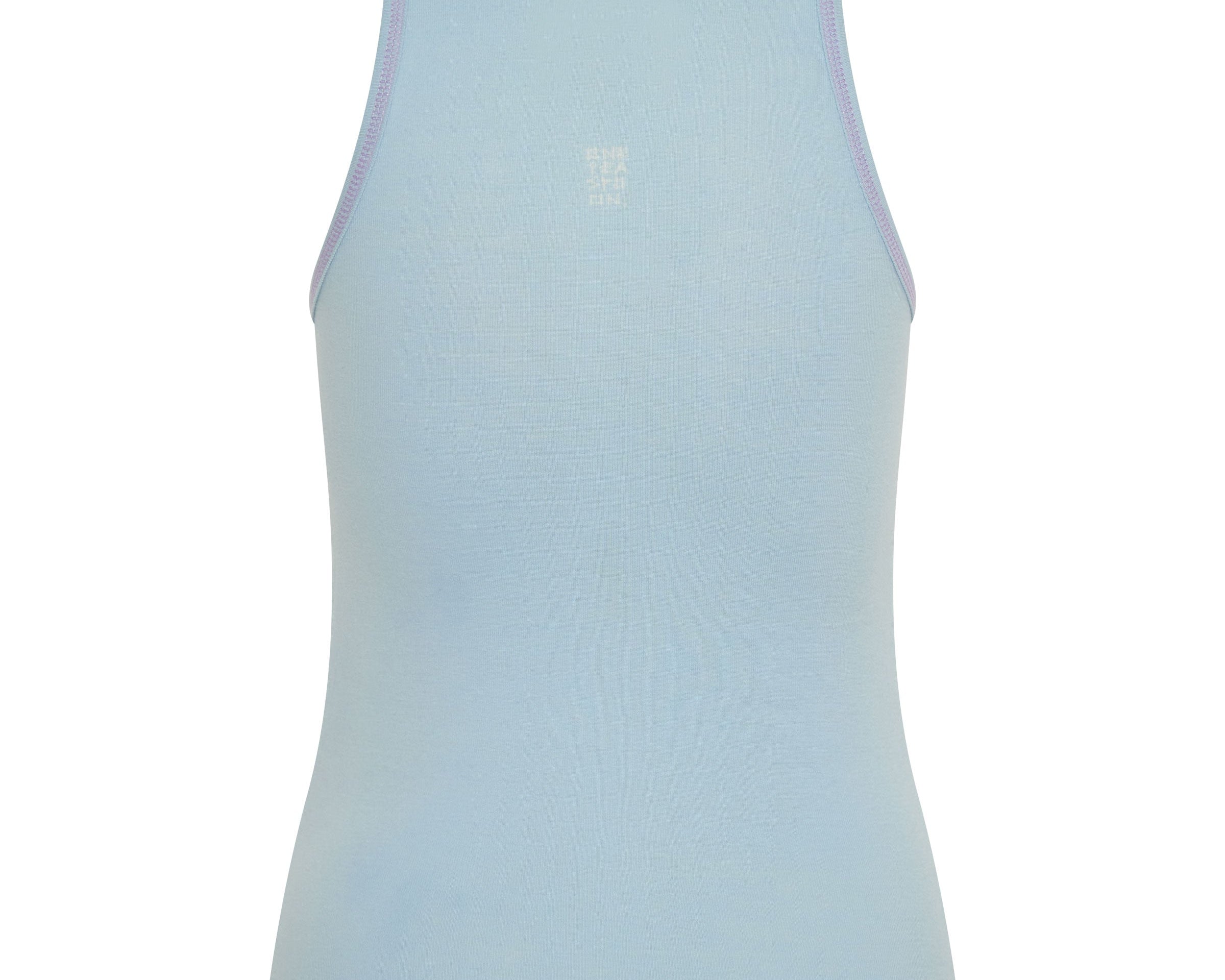 CRYSTAL BLUE BOWER BIRD SINGLET