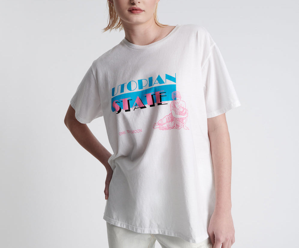 UTOPIAN MIAMI STATE ORGANIC UNISEX TEE