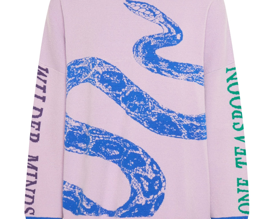 TWISTED SNAKE KNIT SWEATER