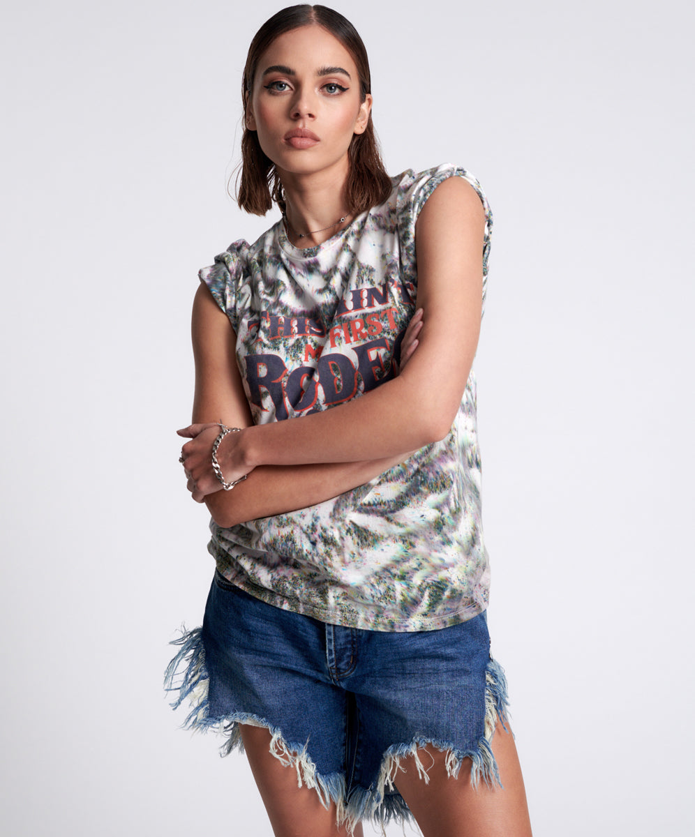 Last Stock RODEO ORGANIC CHROMATIC UNISEX TEE