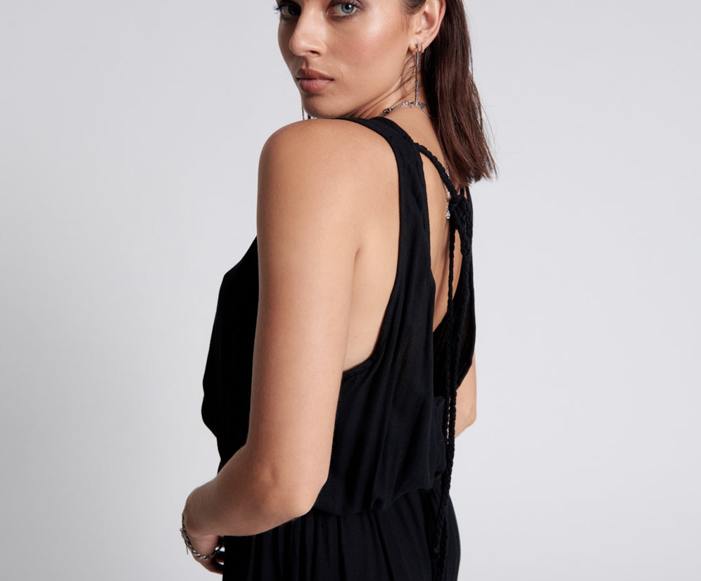 BLACK AFTER PARTY JUMPSUIT