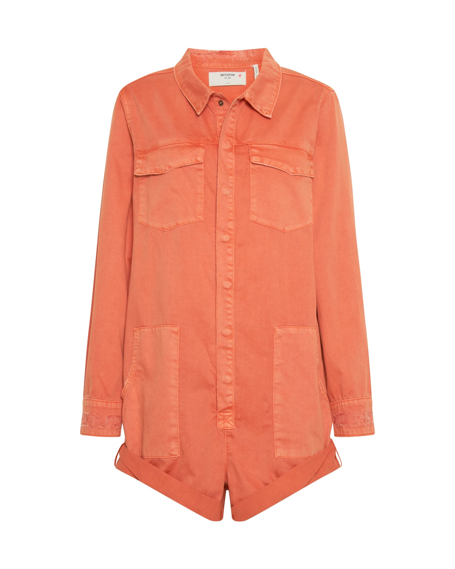 Products ENVIOUS ORANGE CARGO PROPHECY JUMPSUIT