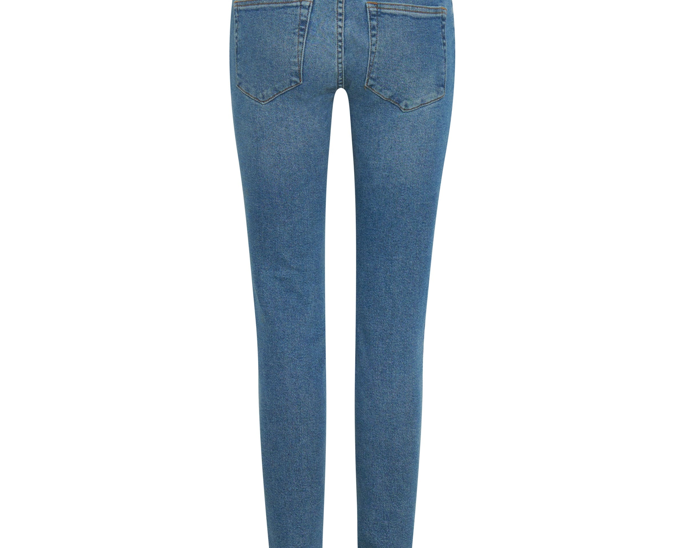 Freebirds Ii High Waist Stretch Skinny Denim Jeans - Pacifica