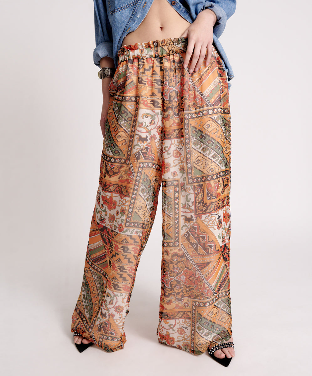 Products Bazaar Palazzo Pants - Paisley