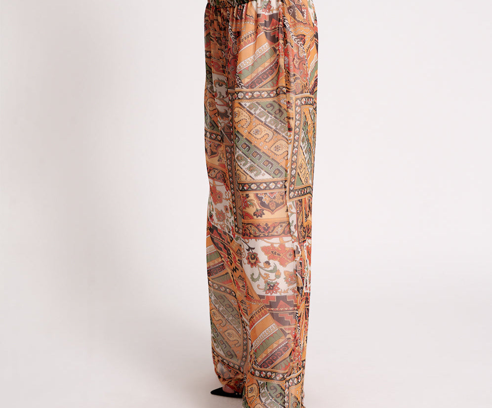 Bazaar Palazzo Pants - Paisley