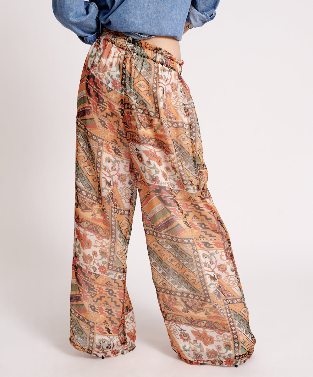 Bazaar Palazzo Pants Paisley