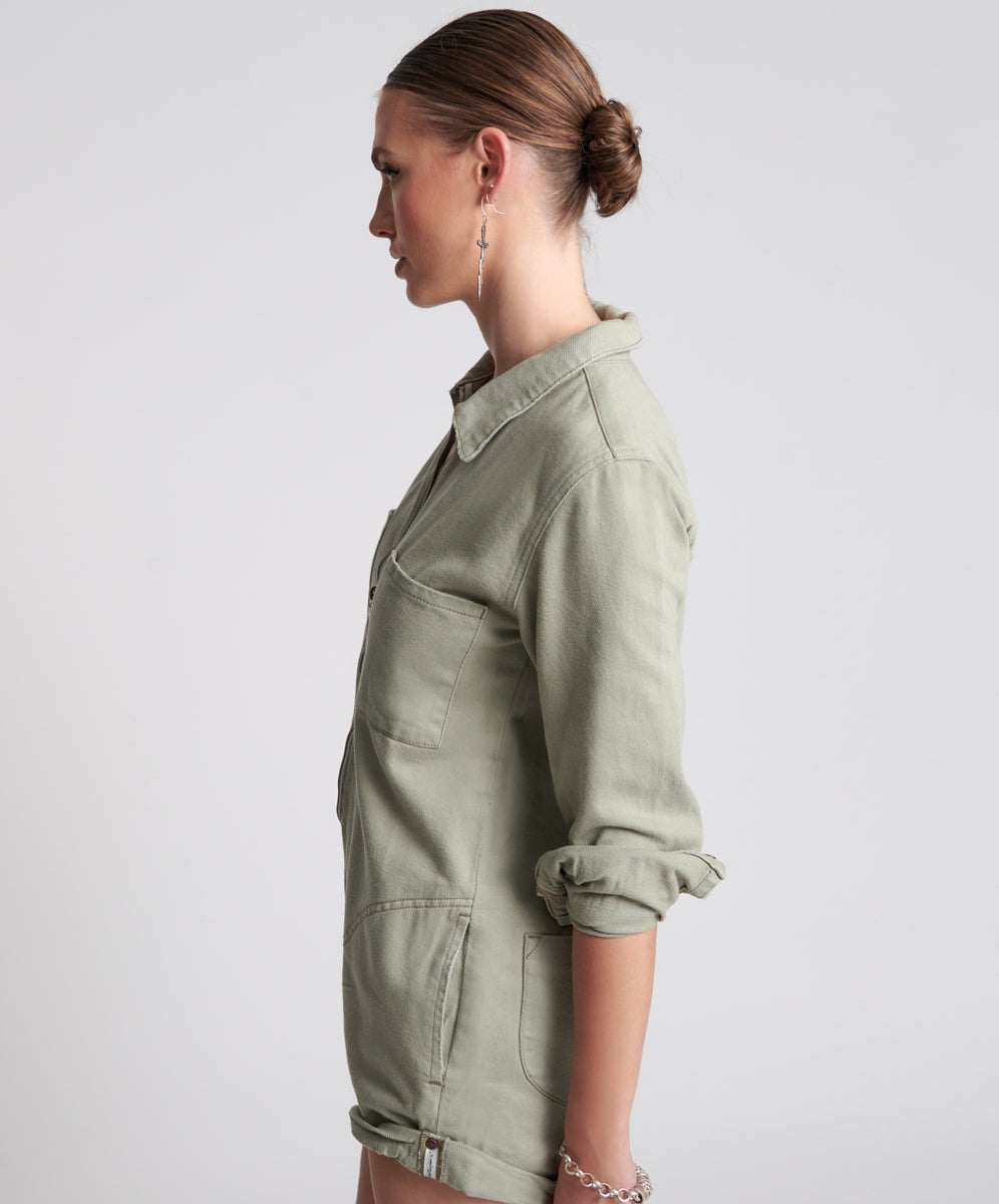 Products FADED KHAKI PROPHECY JUMPSUIT