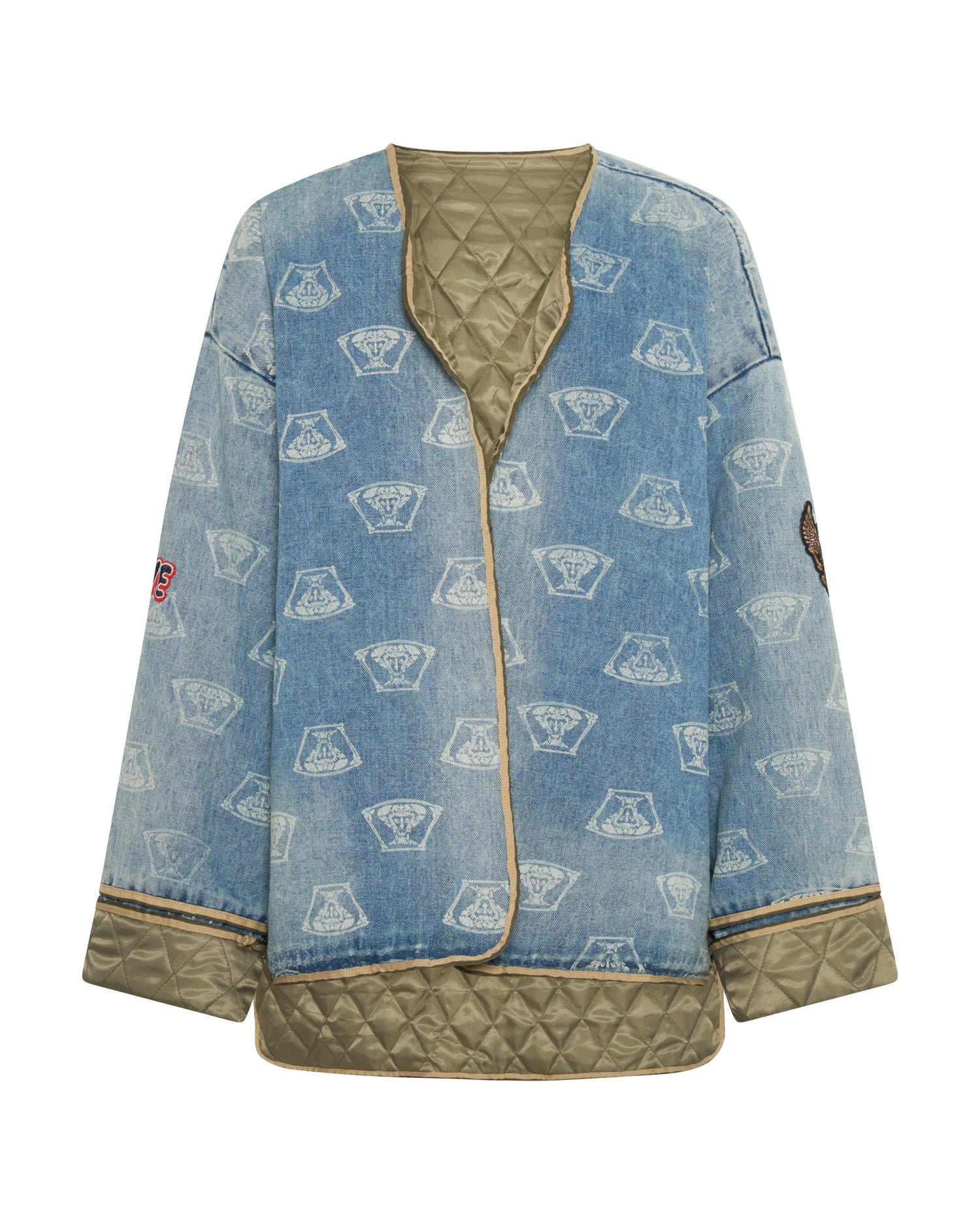 Last Stock STUFFED MEDUSA DENIM JACKET