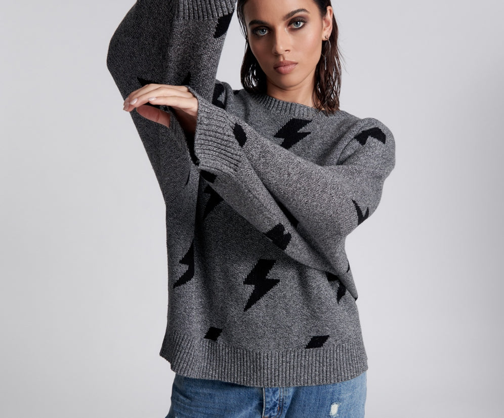 STATIC LIGHTNING SWEATER