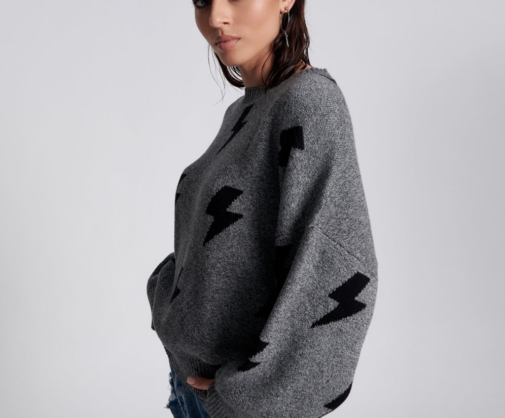STATIC LIGHTNING SWEATER