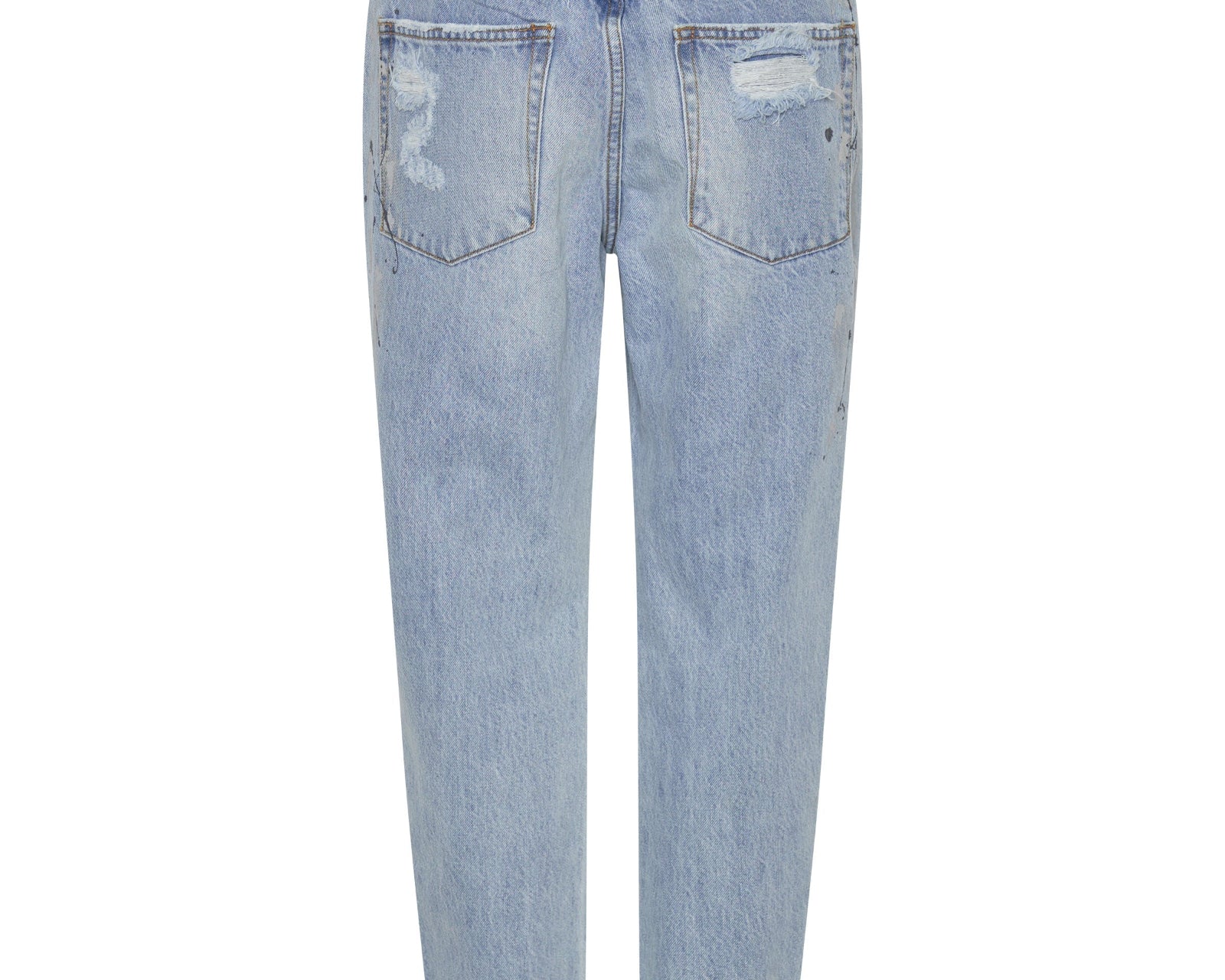Trackers Mid Waist Jogger Denim Jeans - Fleetwood Artiste