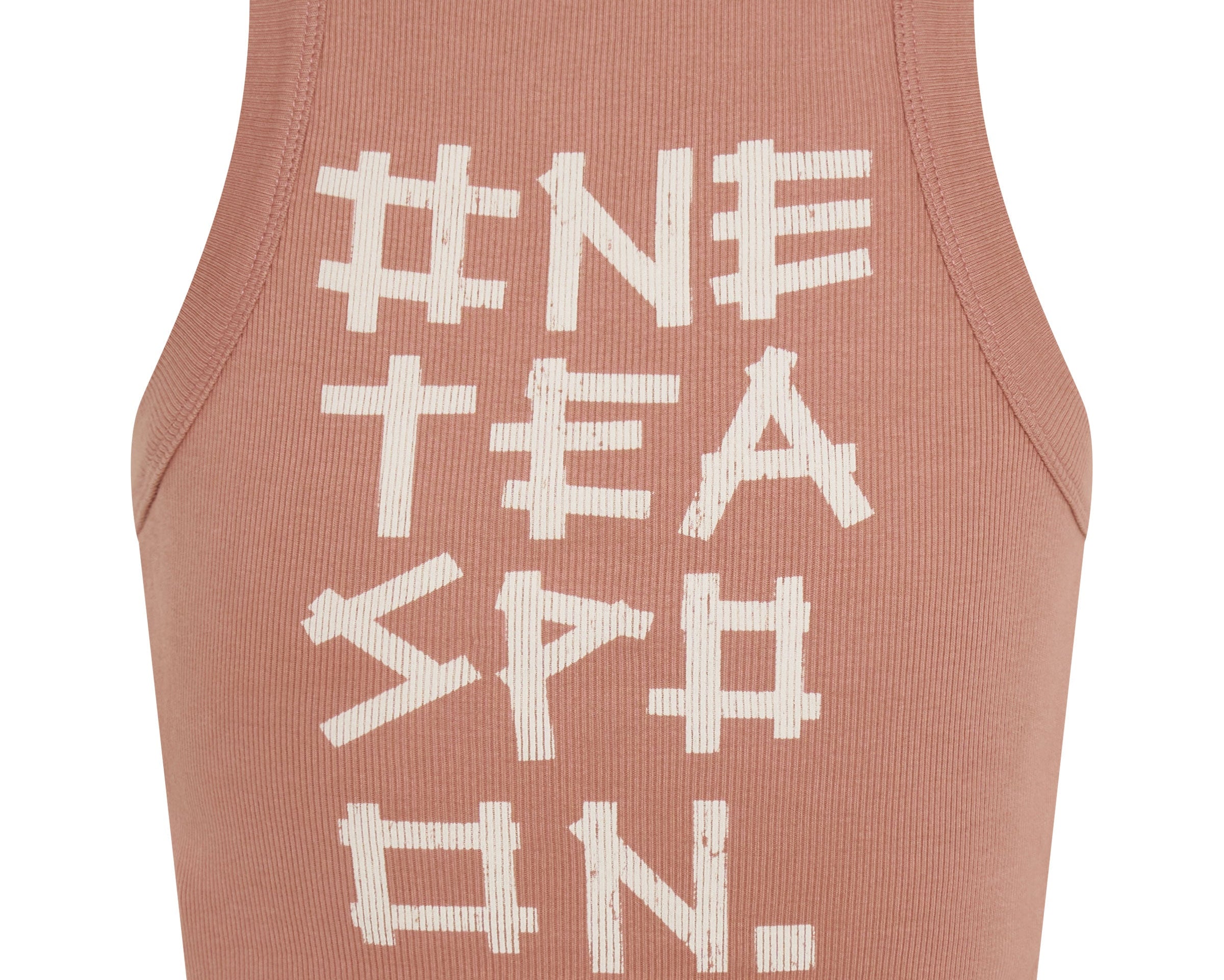 Bamboo Logo Rally Tank Top - Pink
