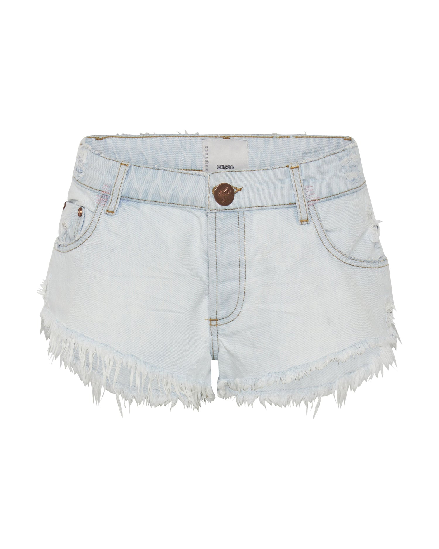 Products BEL AIR BLUE BONITA LOW WAIST DENIM SHORTS