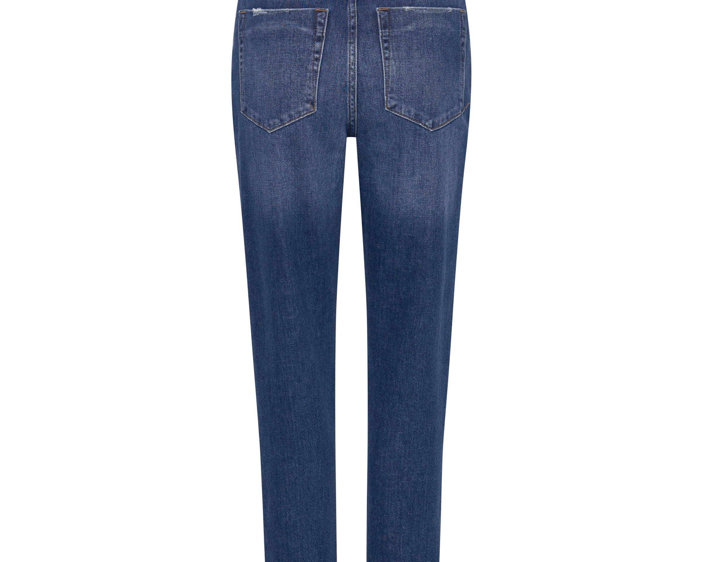 LUXE POWER BLUE LEGEND HIGH WAIST MOM JEANS