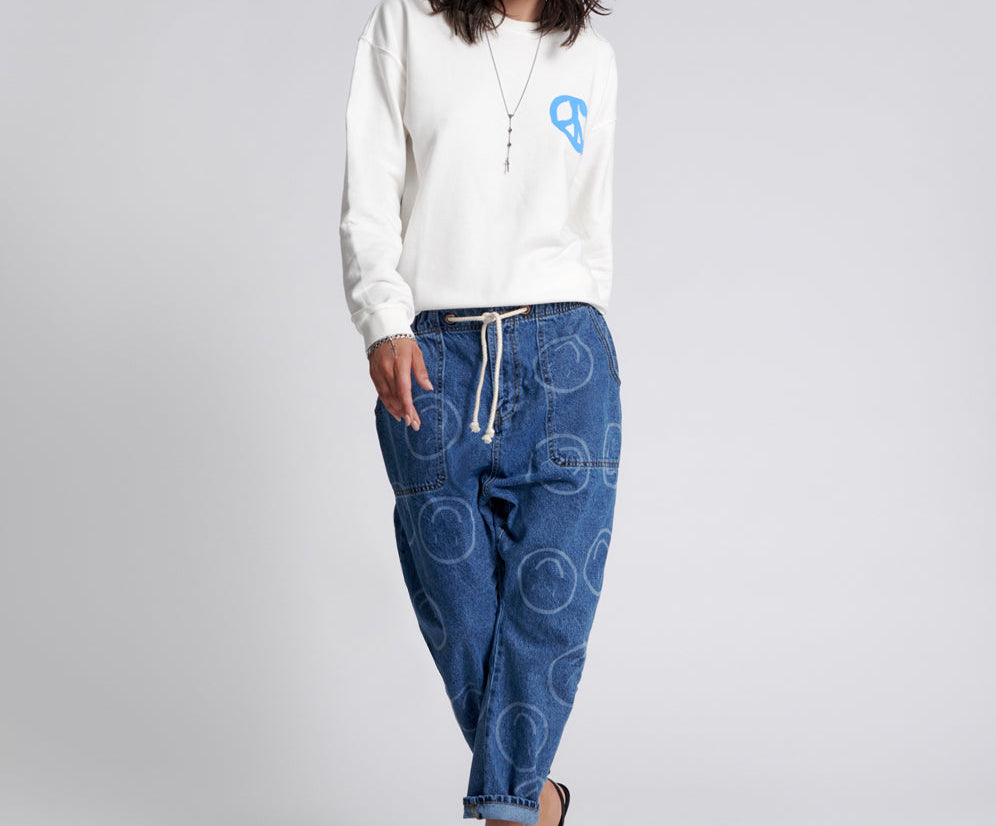 Shabby Kingpins Low Waist Boyfriend Denim Jeans - Rosewood