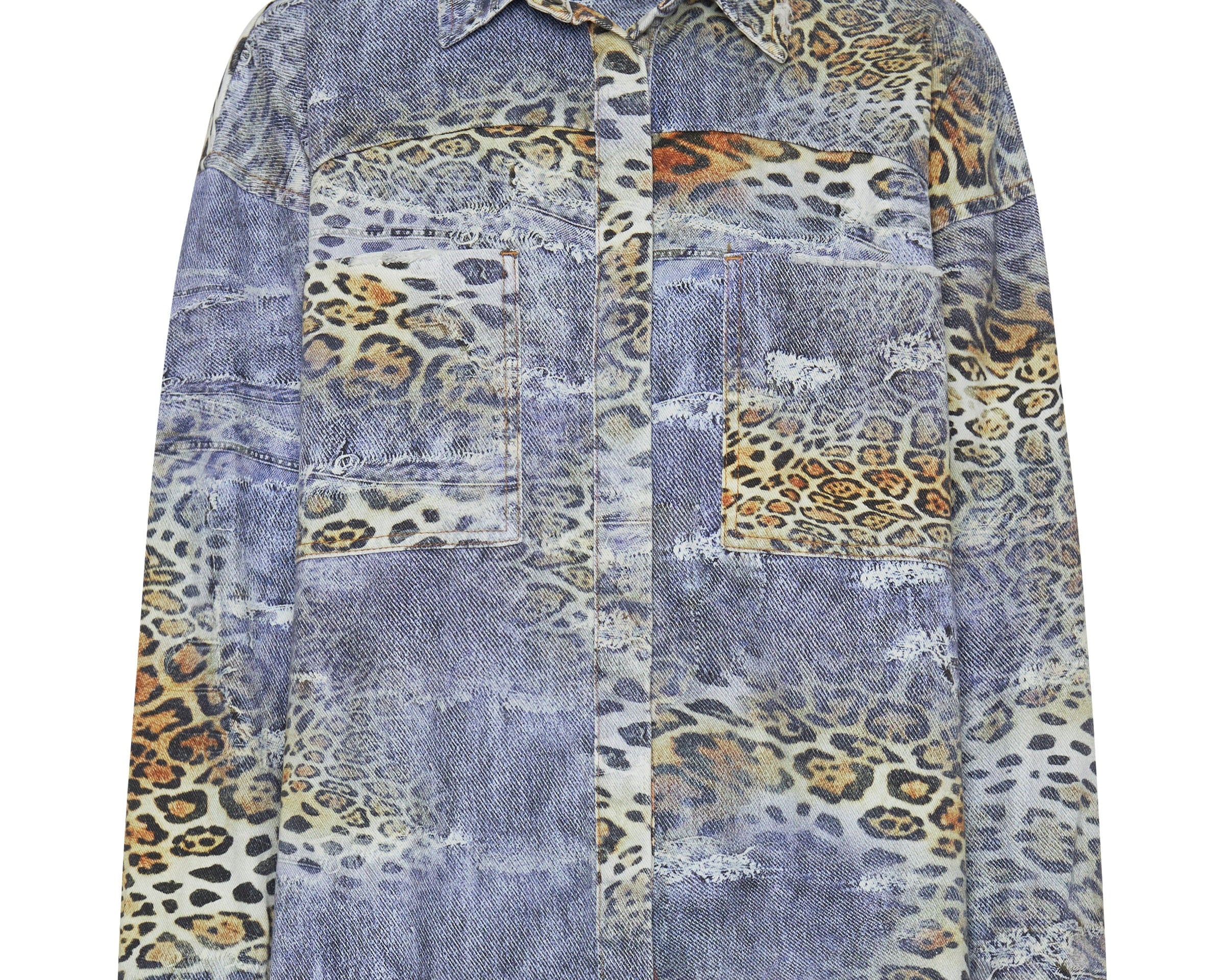 LEOPARTY DARIA DENIM SHACKET