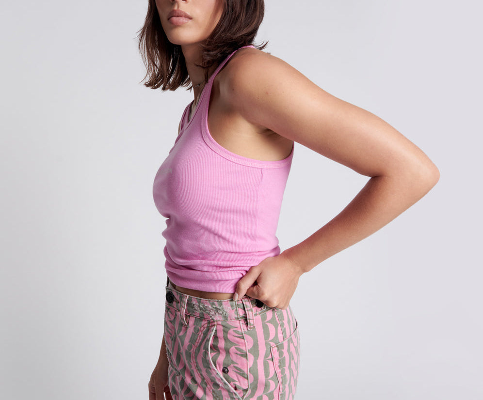 CANDY ONE TEASPOON LOGO SINGLET
