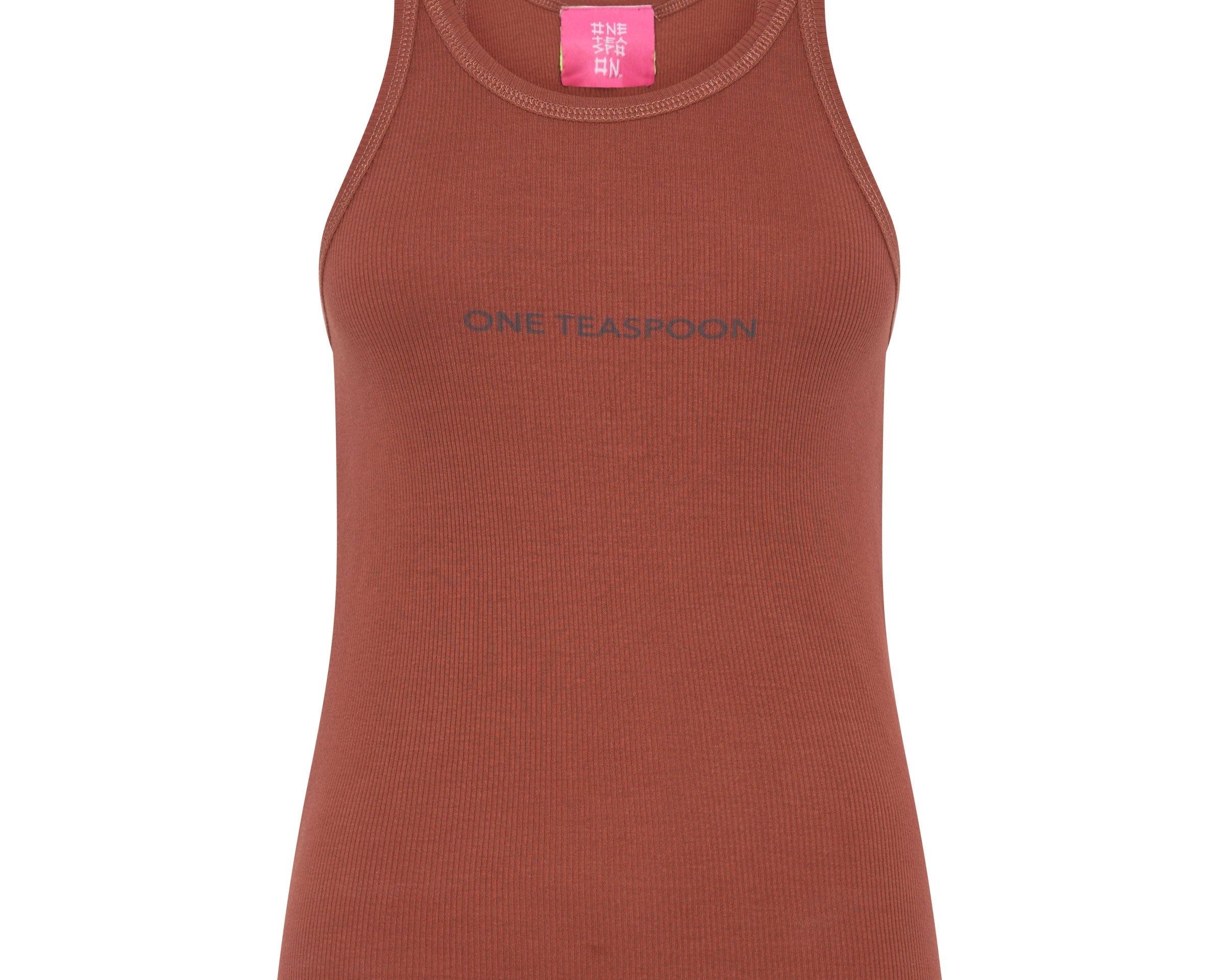 ONE TEASPOON LOGO SINGLET