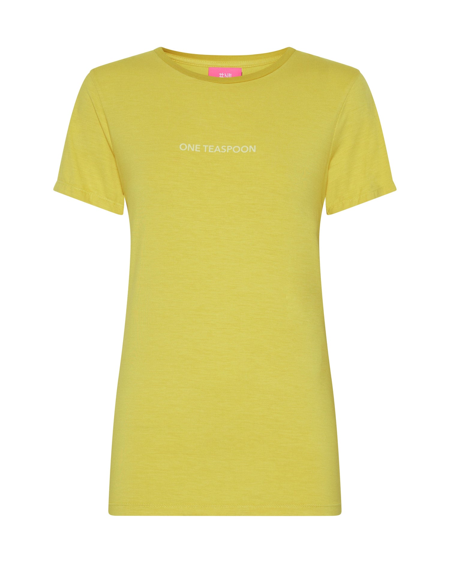 Products BLAZING YELLOW LOGO FITTED TEE