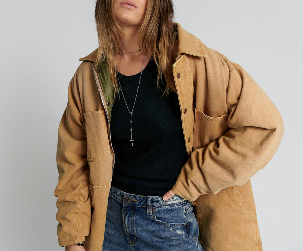 MY BOYFRIENDS JACKET BROWN