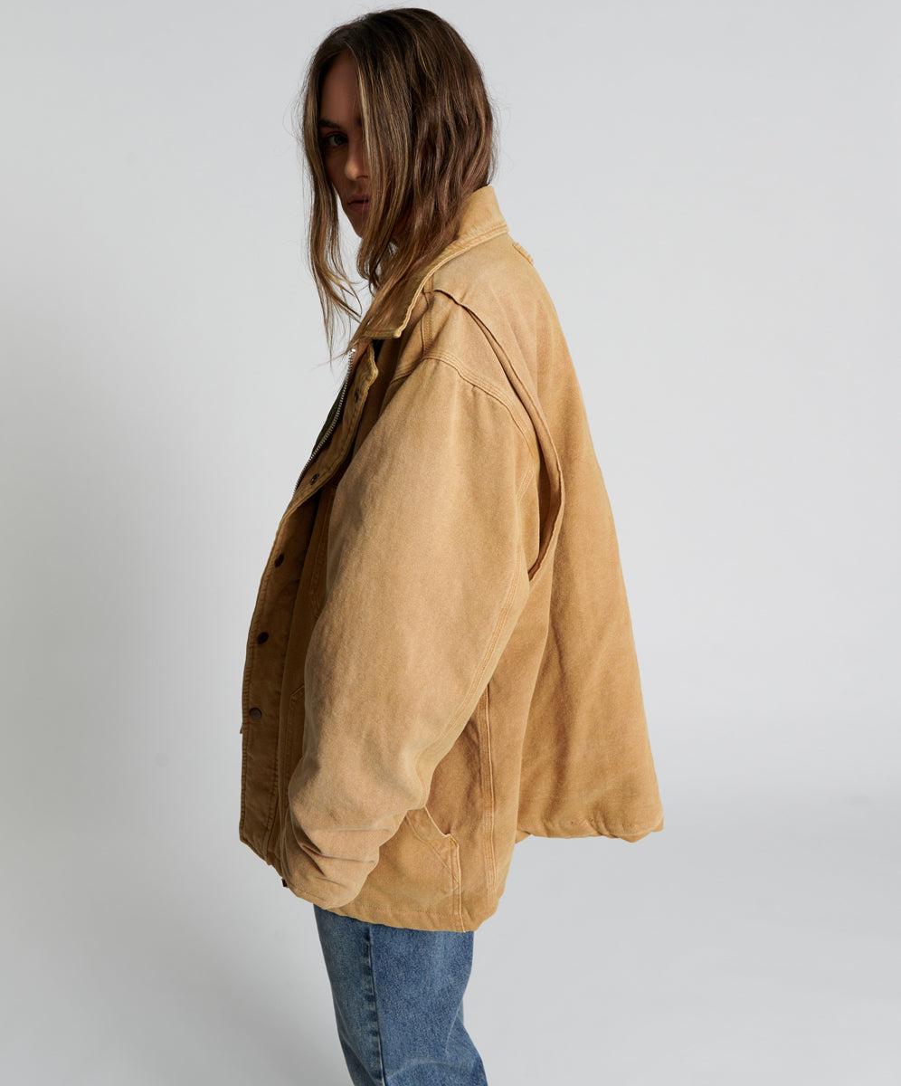 Products MY BOYFRIENDS JACKET BROWN