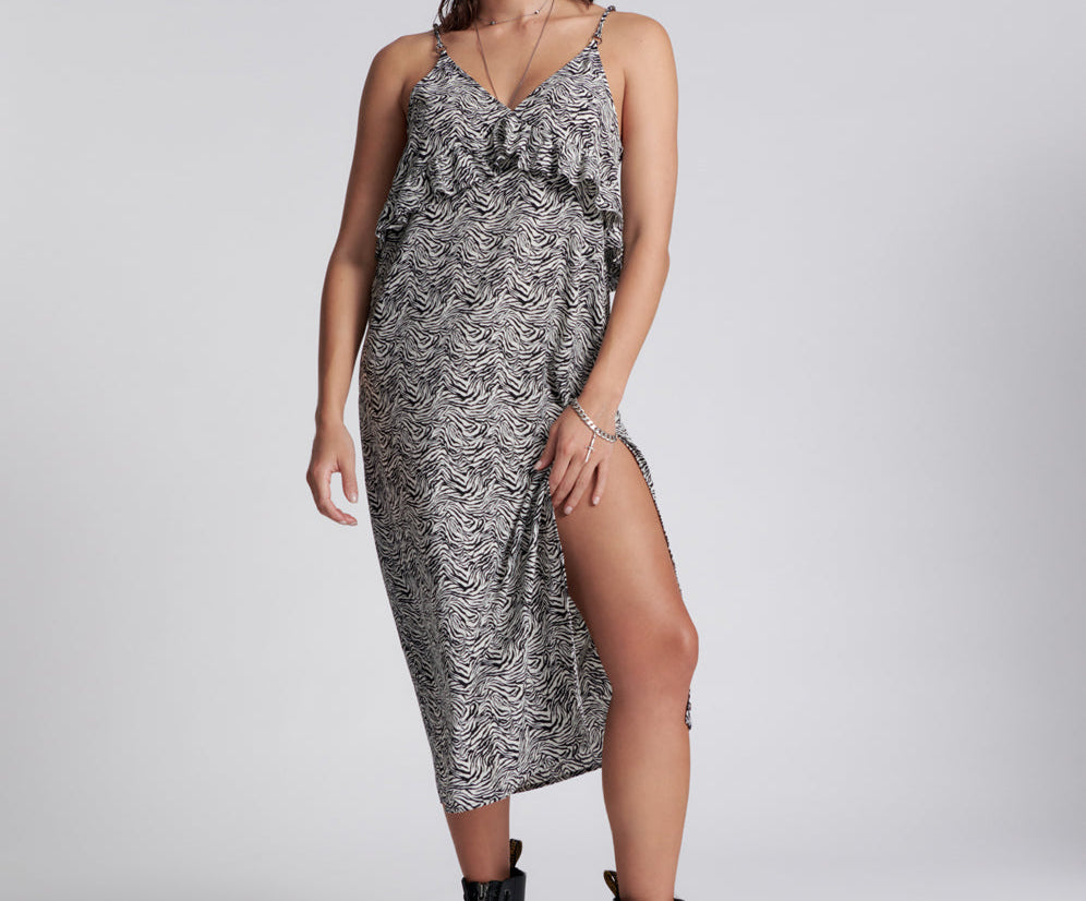 Interference Slip Maxi Dress - Interference