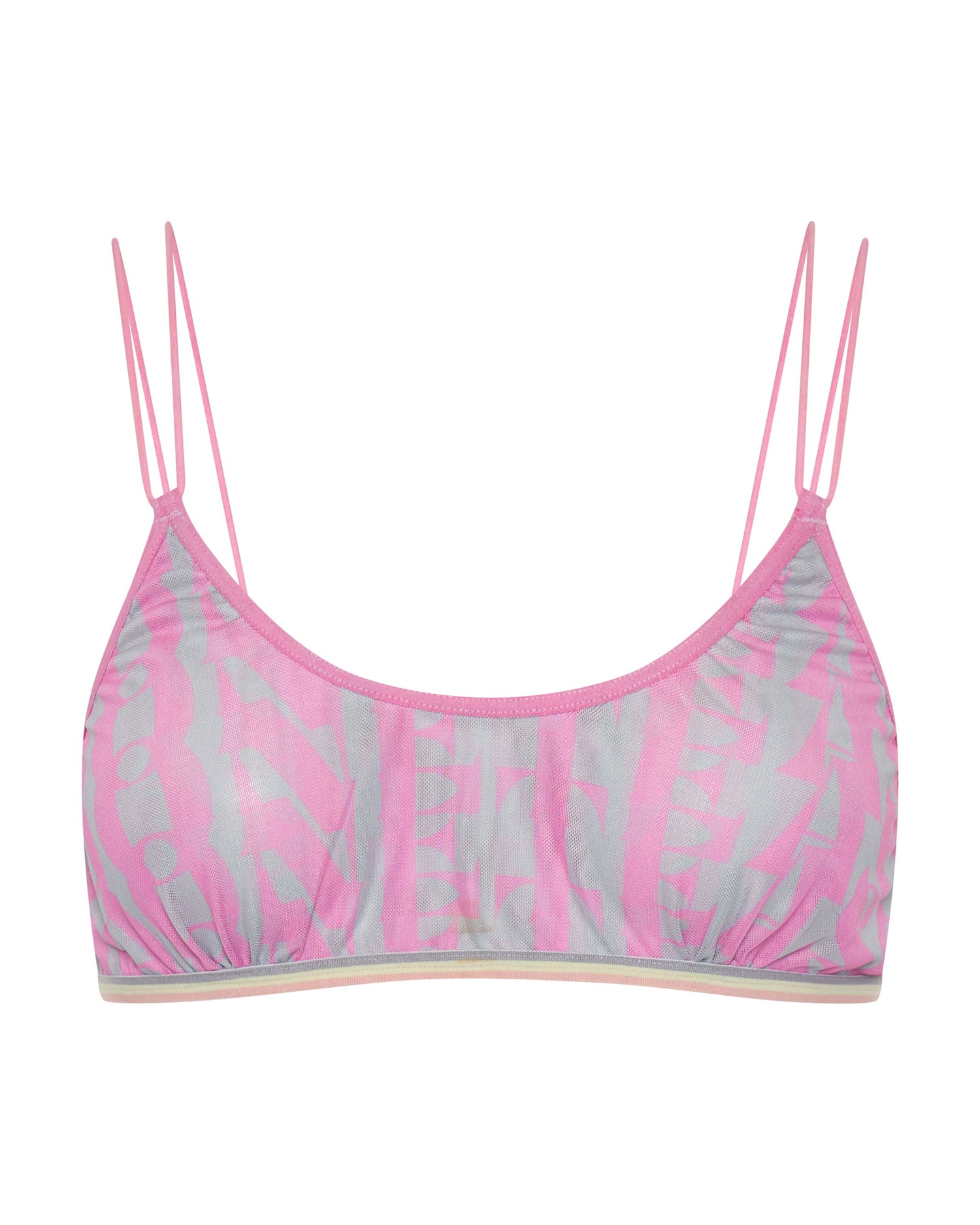 Products Lola Mesh Bralette - Geo Tech