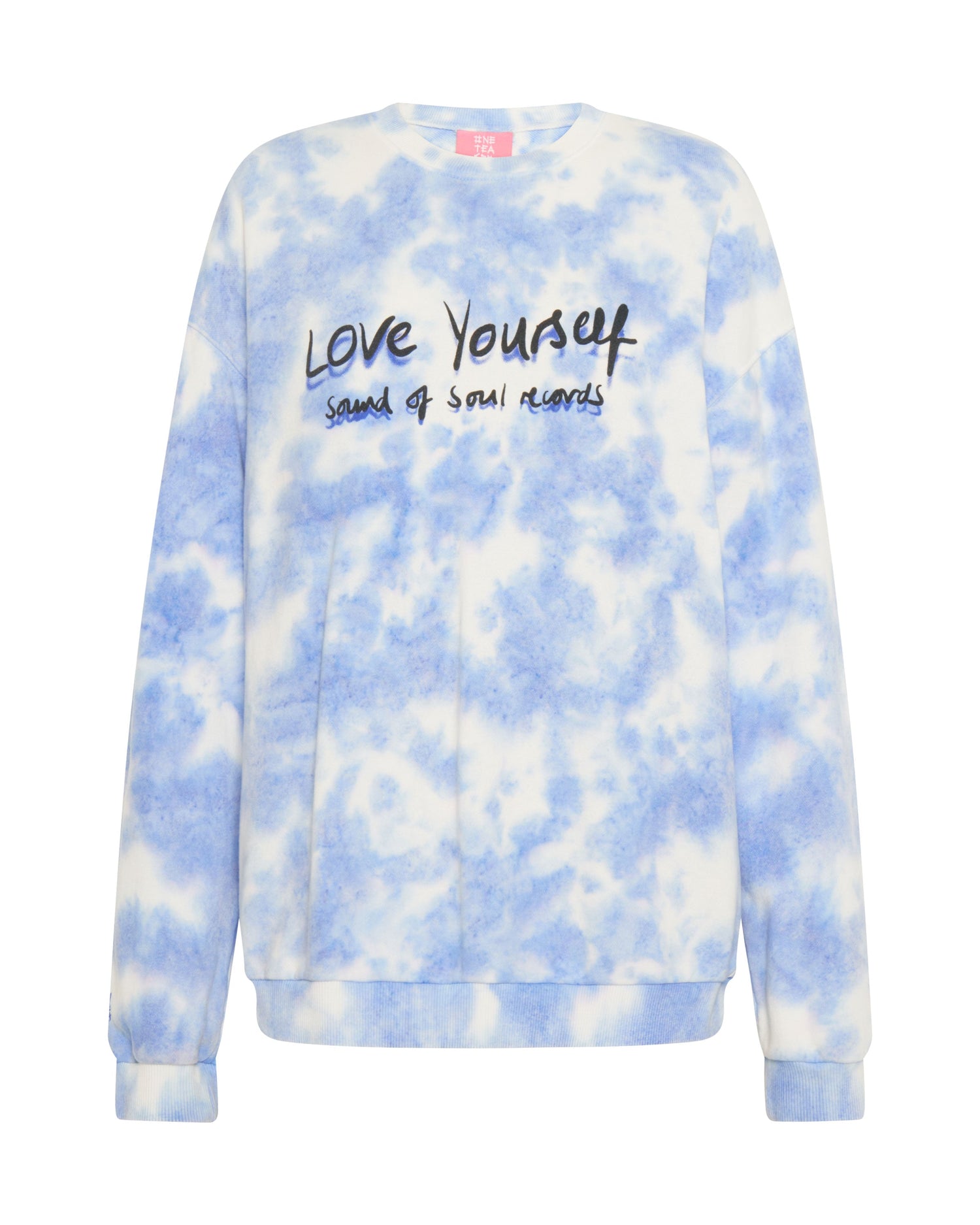 Products LOVE YOURSELF SOS TIE DYE SWEATER