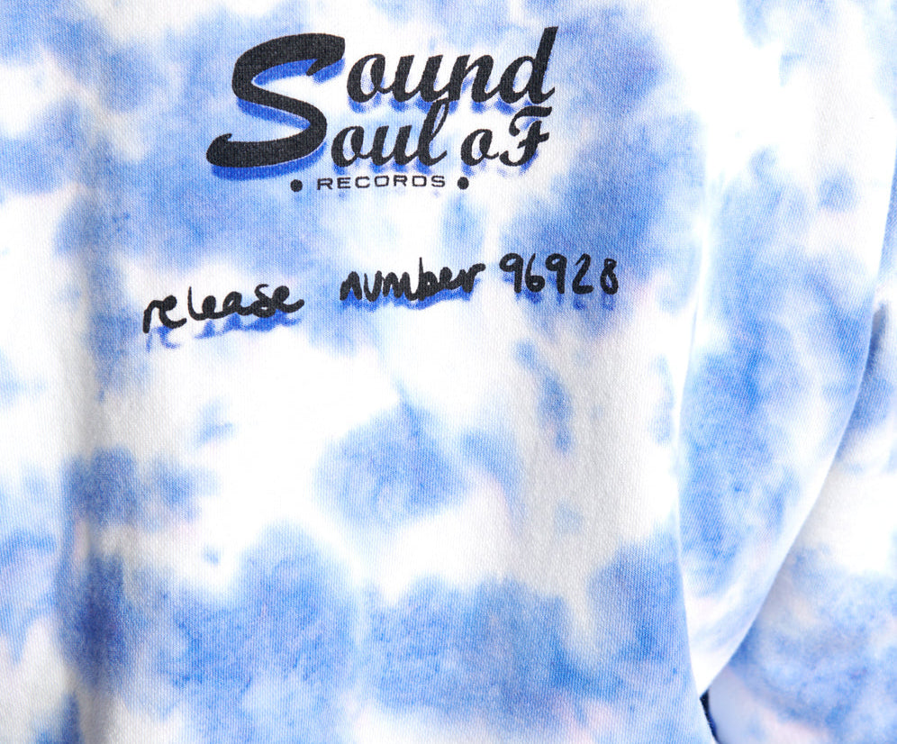 LOVE YOURSELF SOS TIE DYE SWEATER