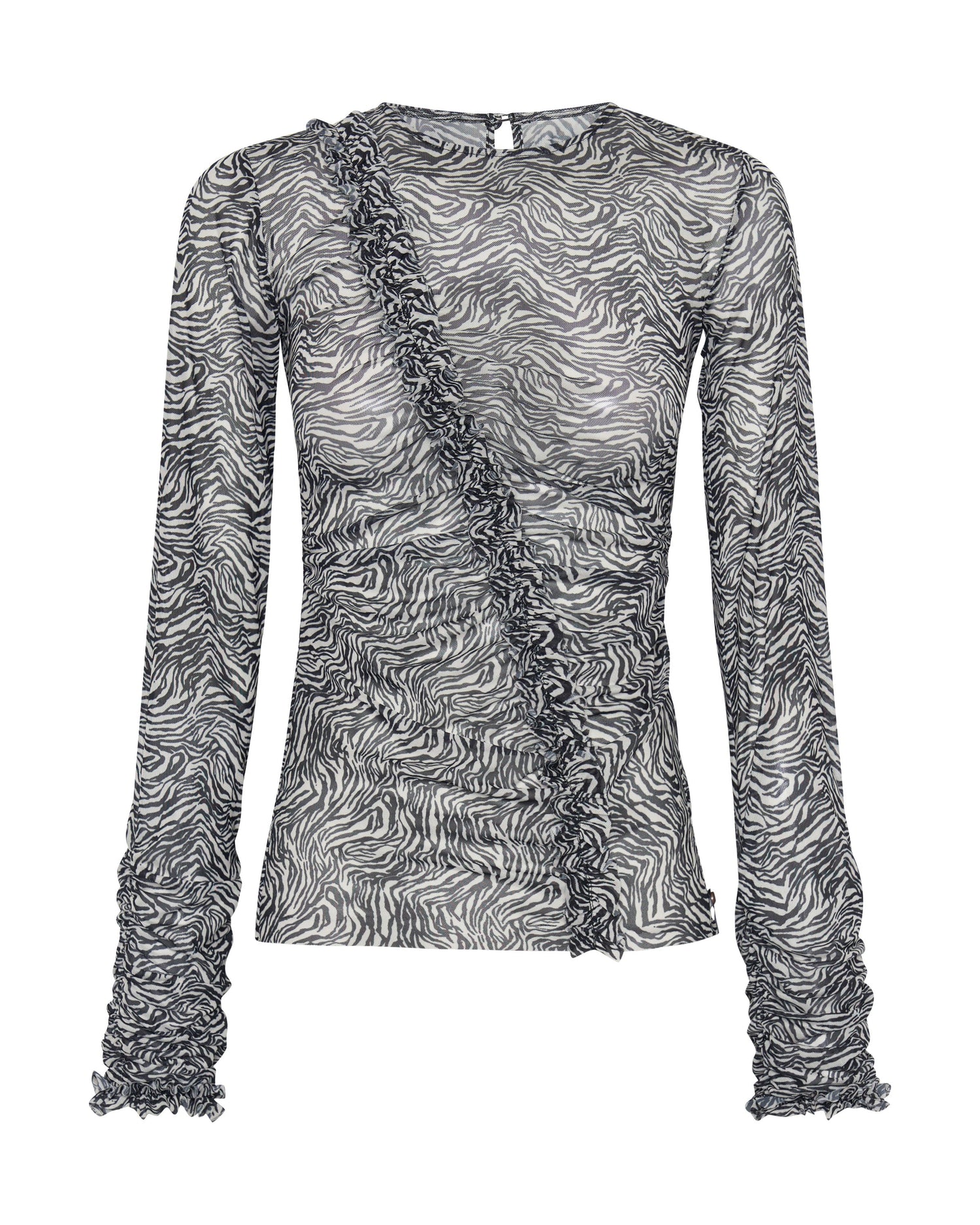 Archive Sale Ruffle Party Longsleeve Top - Interference