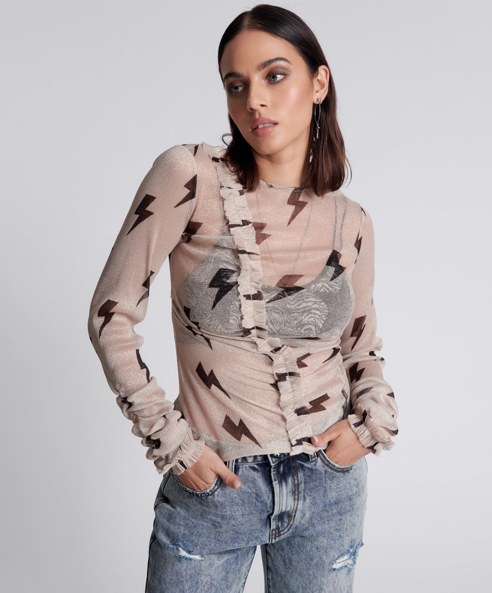 Products LIGHTNING PARTY LONGSLEEVE TOP