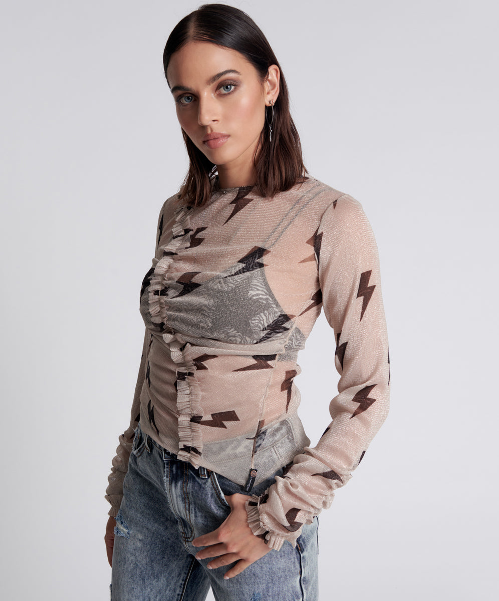 Products LIGHTNING PARTY LONGSLEEVE TOP