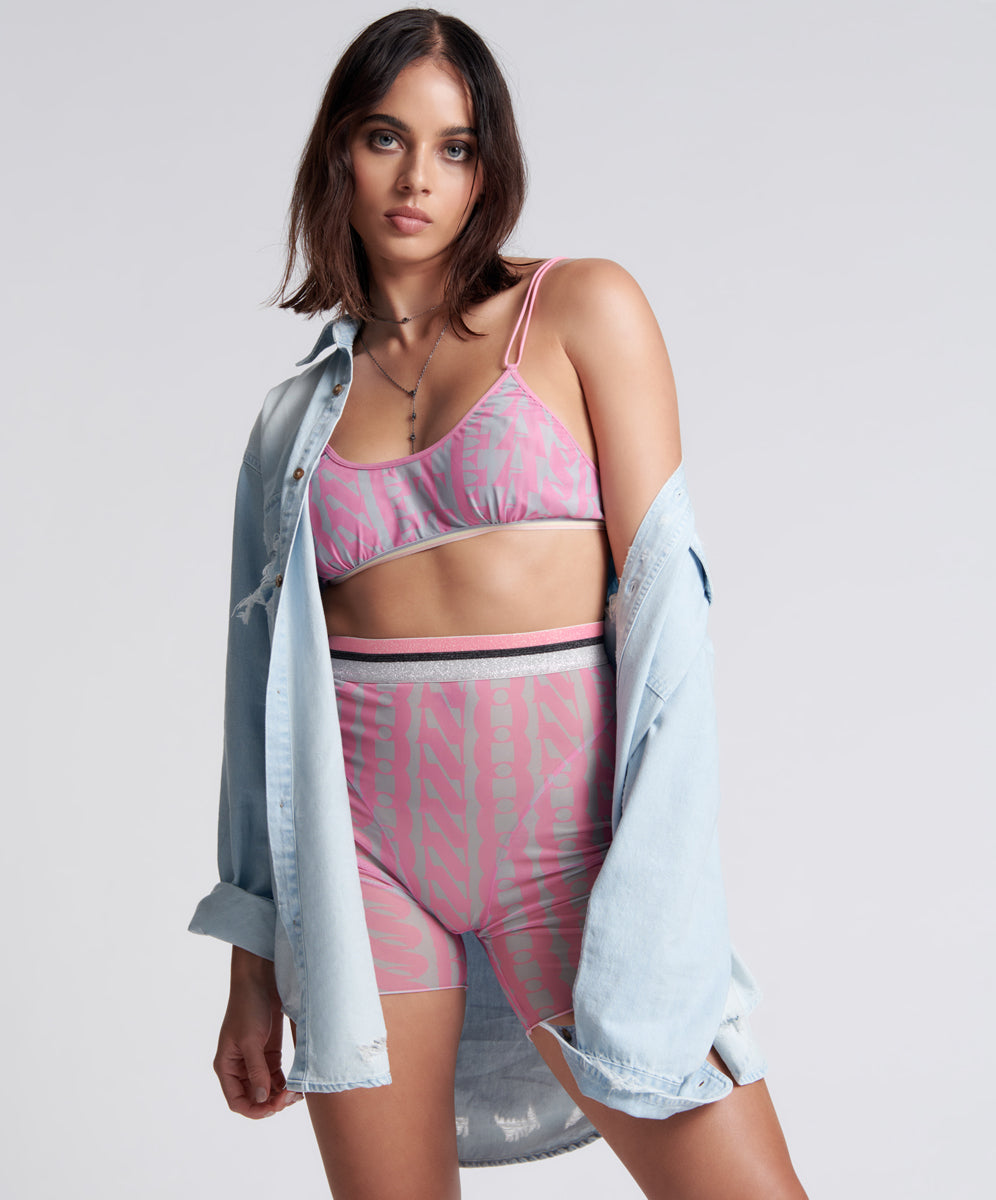 Products On Repeat Mesh Bike Shorts - Geo Tech